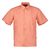 Camisa mexicana color coral manga corta