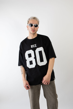 REMERA RICE 80 NEGRA