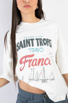 REMERA SAINT TROPEZ CRUDO - comprar online