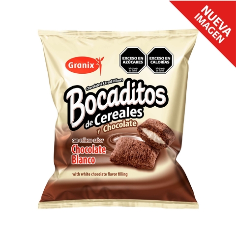 Bocaditos sabor Chocolate Blanco 180g