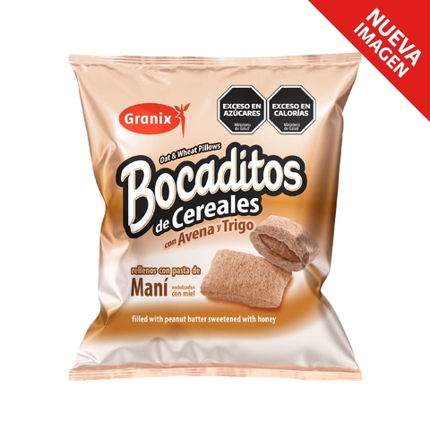 Bocaditos sabor Crema de Maní 180g