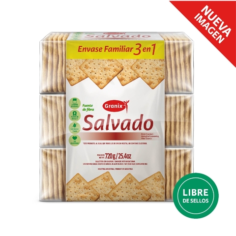 Salvado Pack Familiar 3 en 1 720g