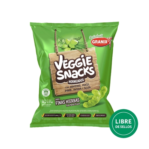 Veggie Snacks Finas Hierbas 90g