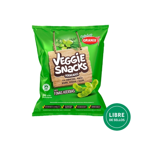 Veggie Snacks Finas Hierbas 45g