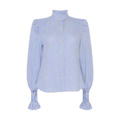 Camisa Mariana Listra Azul - comprar online