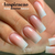 Tips Nail Harmony - Clear (transparente) - 500 Un. na internet