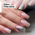 Imagem do Pó De Escultura Vivid White Nail Harmony Prohesion 28g