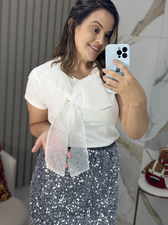 BLUSA LUXO LAÇO