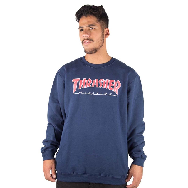 Moletom sales thrasher azul