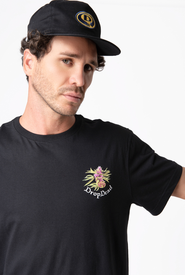 Camiseta Drop Dead Aracno - Preto Steezy