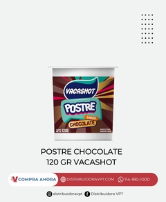 Postre Chocolate Vacashot 120Gr