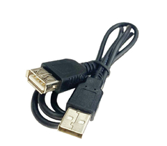 CABO USB A MACHO + A FEMEA - EXTENSOR USB - 0,80 CM - loja online