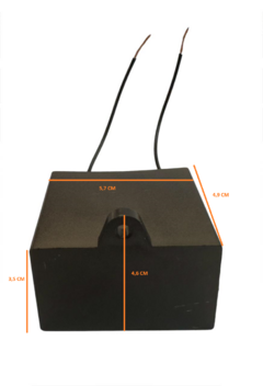 CAPACITOR DE PARTIDA ACV 20UF X 450V - 20UF X 450VAC - CBB61 - Diprimeira