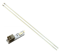 KIT BARRAMENTO DE LED COMPATIVEL SAMSUNG UN40C5000 / UN40C7000 - VERSÃO 62 LEDS na internet