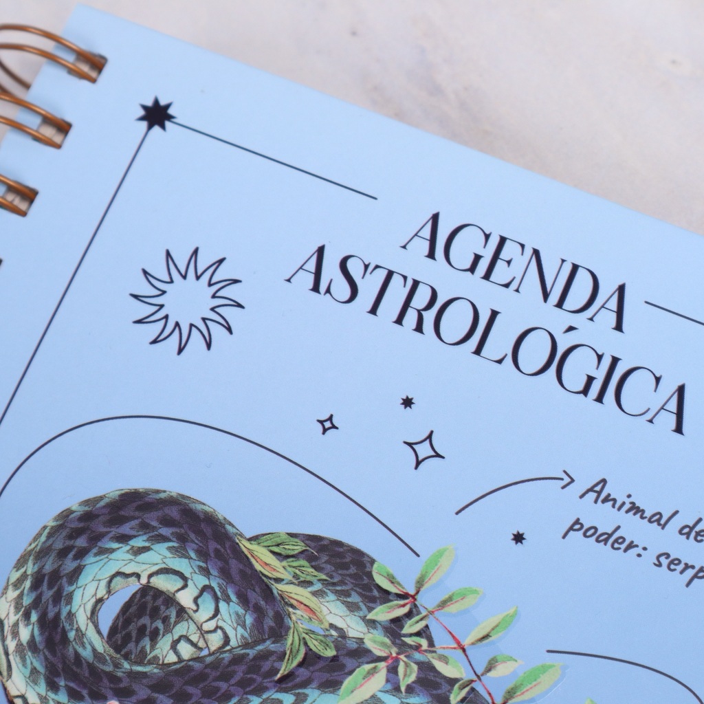 Agenda 2024 A5 Astrológica 2 Días Signo Elementos Astro Fera