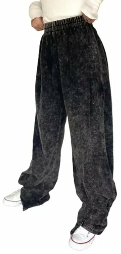 Pantalon Palazzo Nevado Algodon Joggin Wide Leg Mujer 2 Al 6 455