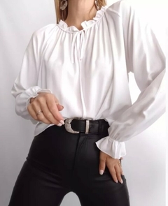 Blusas de mujer con volados new arrivals