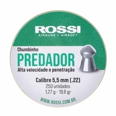 Chumbinho Rossi Predator 5.5mm 250un