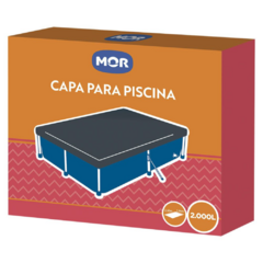 CAPA PARA PISCINA 2,000L MOR