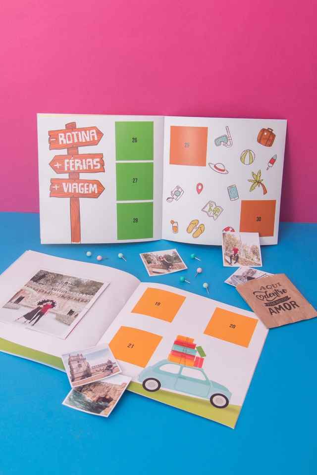 DIY: Álbum de Figurinhas Scrapbook