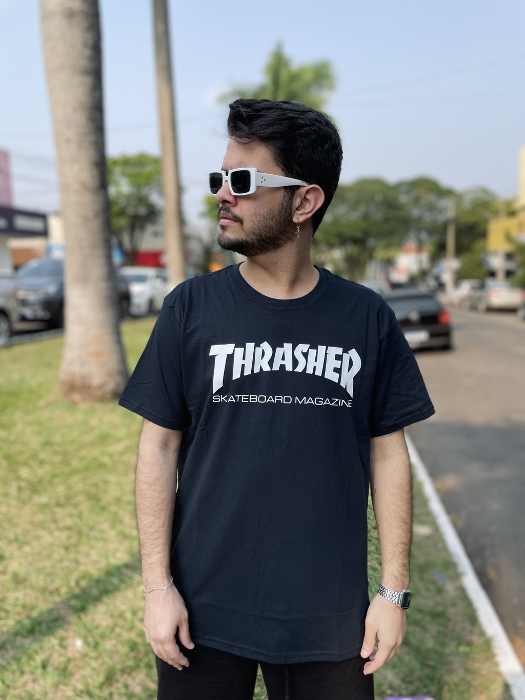 Camiseta Thrasher Mag Black
