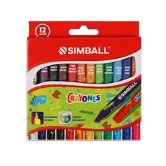 Crayones x12 "Simball" (1220)
