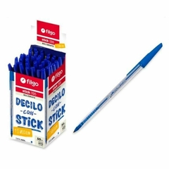 Boligrafo X50 Azul "Filgo/Stick026" (4759)