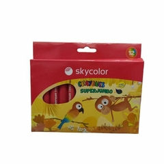 Crayones Super Jumbo Skycolor por 12 6354)