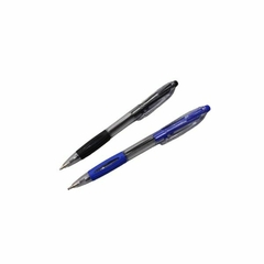 Birome Retractil Azul y Negra "CLARO/ARROW"(4260)
