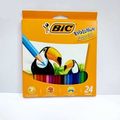 Lápices De Colores Bic x 24