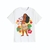 Camiseta Infantil ou Adulto - Moana floral