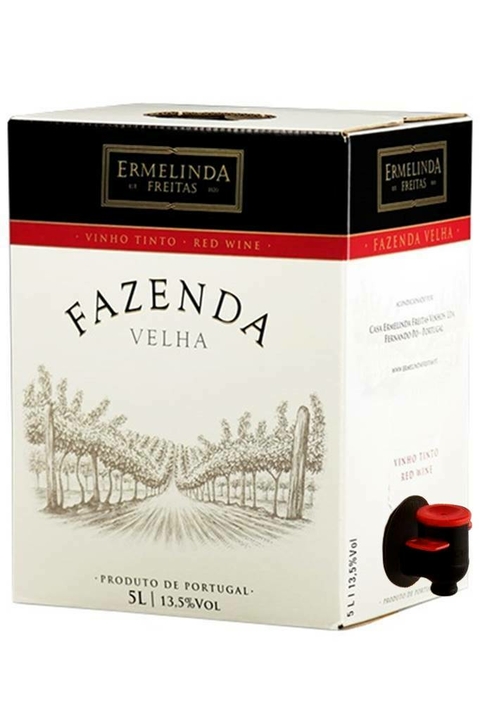 Vinho Português Tinto Fazenda Velha Ermelinda de Freitas BIB 5000ml na internet