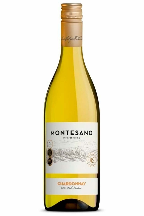 Vinho Chileno Branco Montesano Chardonnay 750ml