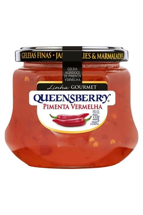 Queensberry Geleia De Pimenta Vermelha Agridoce Gourmet 320gr