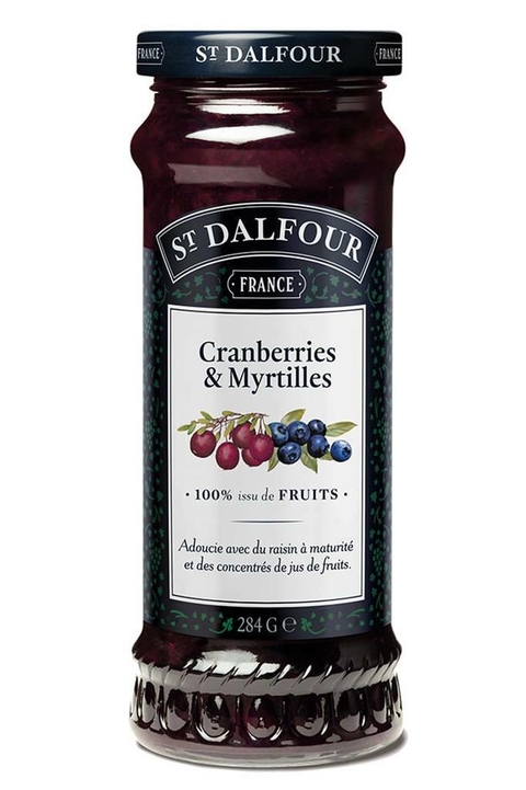 St. Dalfour Dalfour Cranberry Com Mirtilo 284g