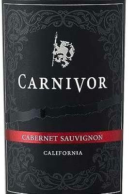 Vinho Americano Tinto Carnivor Cabernet Sauvignon 750ml - comprar online