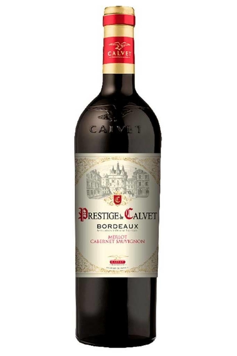 Vinho Francês Tinto Prestige De Calvet Bordeaux 750ml