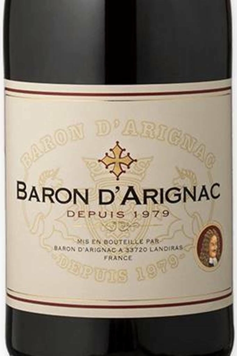 Vinho Françês Tinto Baron D'Arignac Rouge 750ml - comprar online