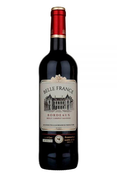 Vinho Francês Tinto Belle France Bordeaux 750ml