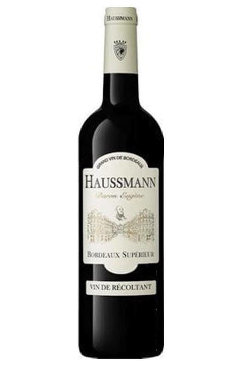 Vinho Francês Tinto Haussmann Baron Eugène Bordeaux Supérieur 750ml
