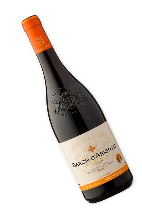 Vinho Francês Tinto Baron D´Arignac Moelleux 750ml na internet