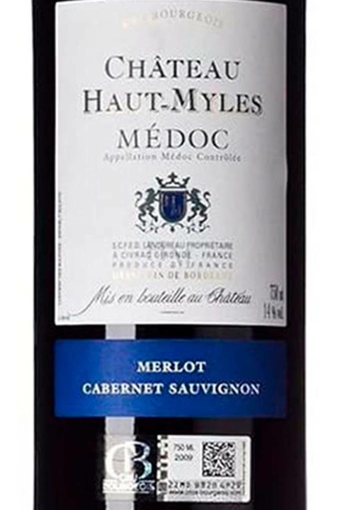 Vinho Francês Tinto Chateau Haut Myles Medoc 750ml - comprar online