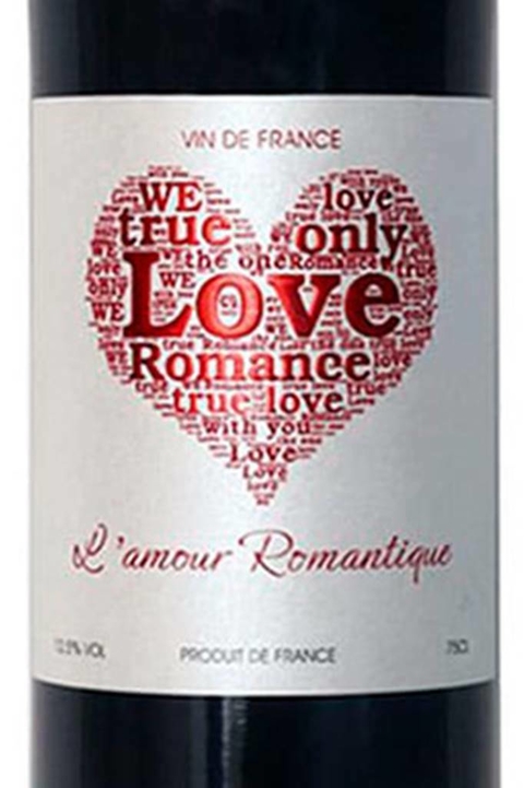 Vinho Francês Tinto L Amour Romantique 750ml - comprar online