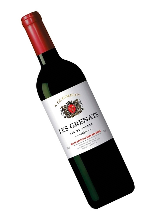 Vinho Francês Tinto A De Coligny Les Grenats 750ml na internet