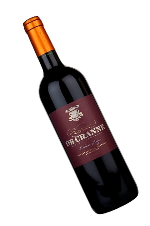 Vinho Francês Tinto Chateau De Cranne Bordeaux 750ml na internet