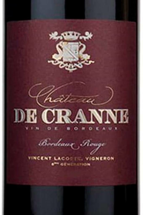 Vinho Francês Tinto Chateau De Cranne Bordeaux 750ml - comprar online