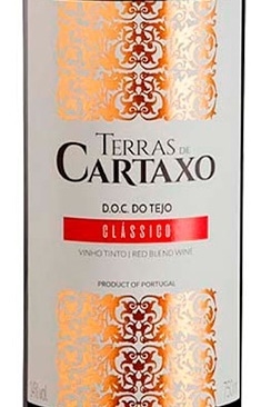 Vinho Português Terras De Cartaxo Clássico 750ml - comprar online