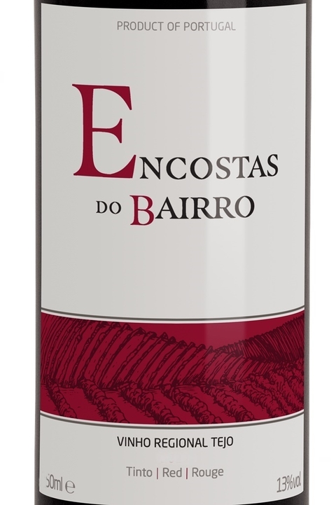 Vinho Português Tinto Encostas Do Bairro 375ml - comprar online