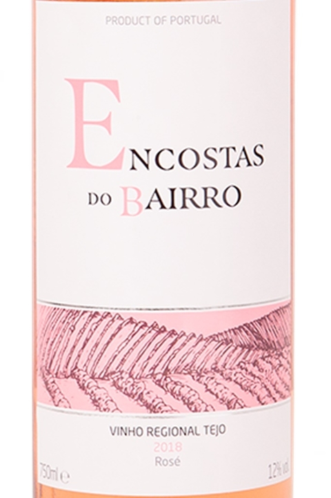Vinho Português Rosé Kit 12 Vinhos Encostas Do Bairro 750ml - comprar online
