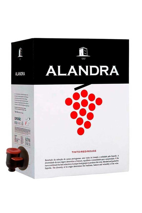 Vinho Português Tinto Alandra Esporão Bag In Box 3000ml